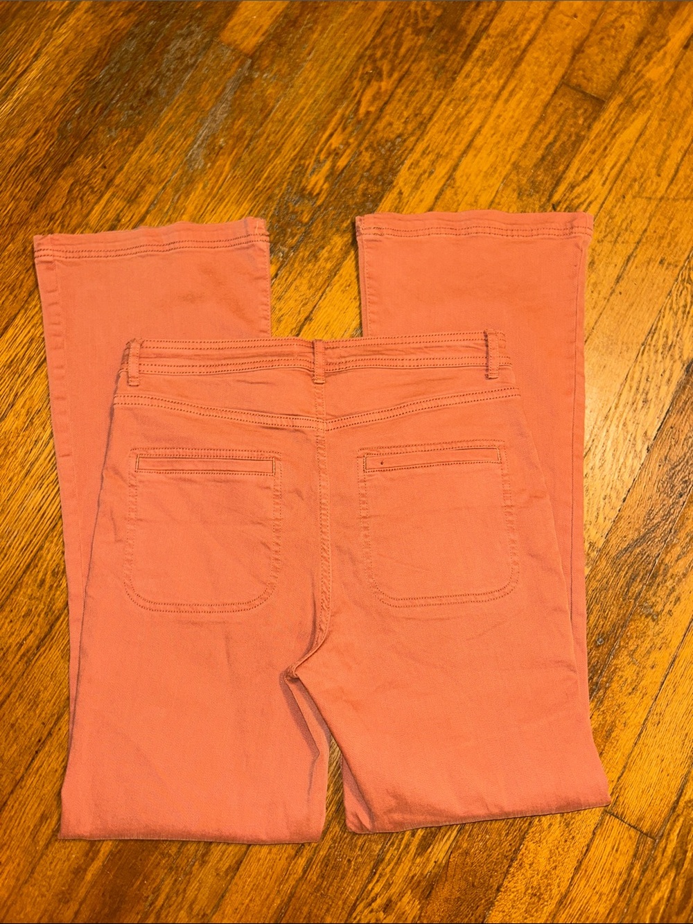 Knox Rose Boot-Cut Pants in Rust - Picture 4 of 4